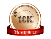 3rd - $ 10 000